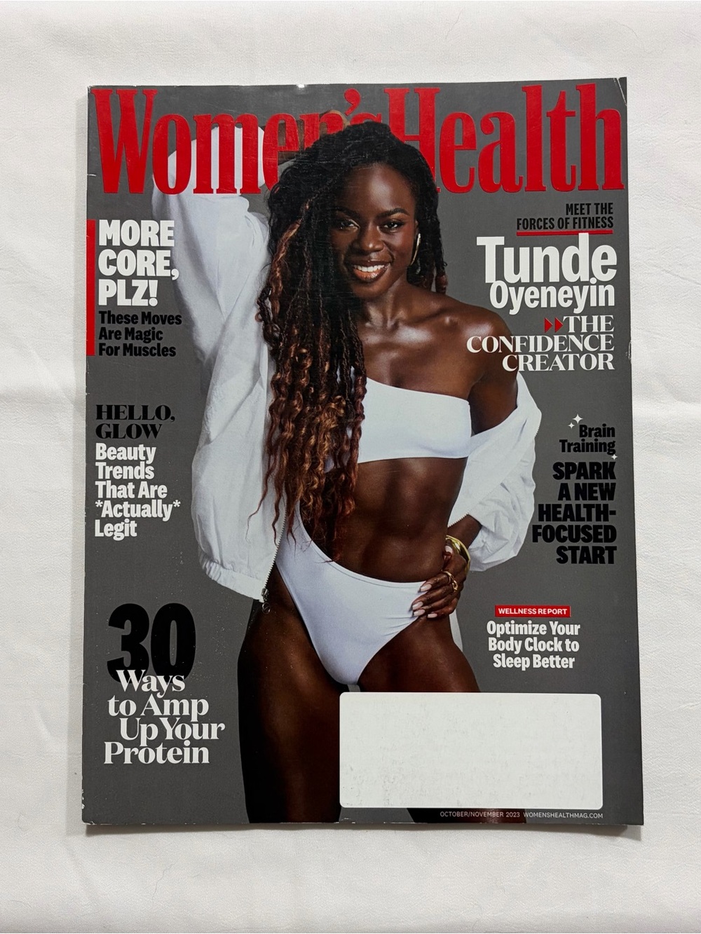 Women’s Health Tunde Oyeneyin “The Confidence Creator” Issue Oct/Nov 2023 Magazi